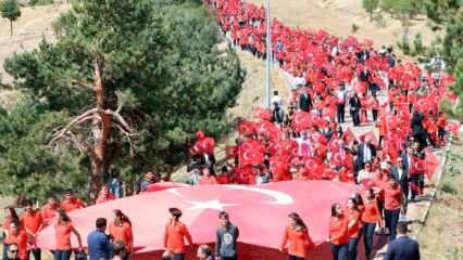 Aziziye Tabyaları'nda ilk ders heyecanı