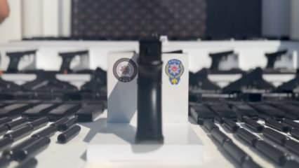 TEM'de durdurulan 3 araçtan 101 ruhsatsız tabanca çıktı