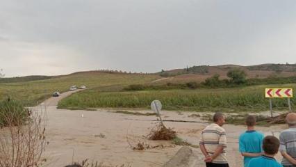 Adana'da sağanak, sel ve taşkına yol açtı