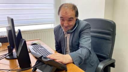 Adeta canlı rehber! Hafızasında 6 bin 500 telefon numarası tutuyor