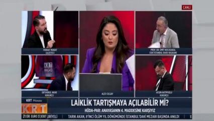 Ali Erbaş'a atılan iftiraya Ferhat Murat'tan KRT TV'de canlı yayında susturan cevap