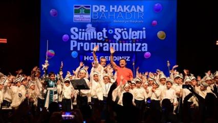 Bahçelievler'de toplu sünnet şöleni: 500 çocuk sünnet edildi