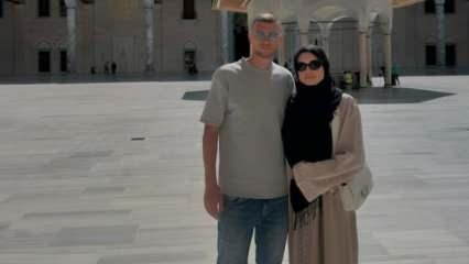 Dzeko, eşiyle Çamlıca Camii’ni ziyaret etti