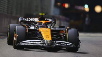 F1 Singapur GP'de kazanan Lando Norris