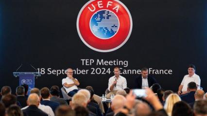 Hacıosmanoğlu, UEFA'nın toplantısına katıldı