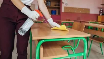 Okullara 30 bin temizlik personeli ne zaman alınacak? Şartlar neler?