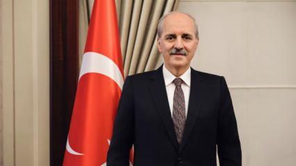 TBMM Başkanı Kurtulmuş'tan Dünya Barış Günü mesajı!