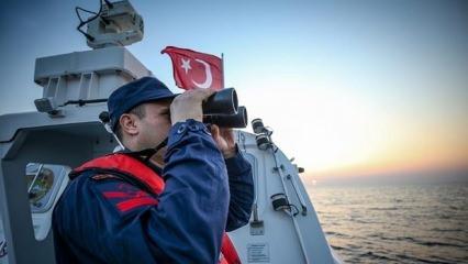 Sahil Güvenlik Komutanlığı'ndan 'Yunan sahil güvenlik botu' açıklaması
