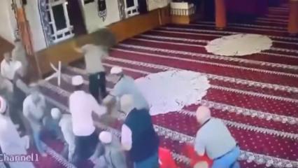 İmama saldıranın sonu! Yaradana sığındı ve etkisiz hale getirdi