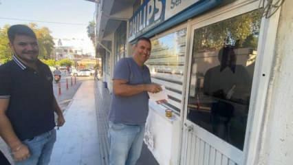 Antalyalı esnaf, kapıya konan "siftah zarfıyla" şaşkına döndü
