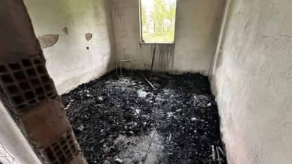 Belediye başkan yardımcısının evi, yangında k&uuml;l oldu