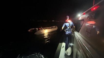 Bodrum'da 30’u çocuk 65 düzensiz göçmen yakalandı