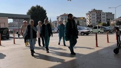 Gıda fabrikasında 7 işçi amonyak gazından zehirlendi