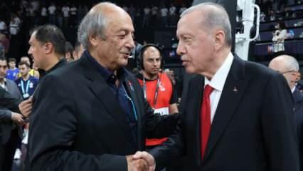 Cumhurbaşkanı Erdoğan, Anadolu Efes takımını tebrik etti
