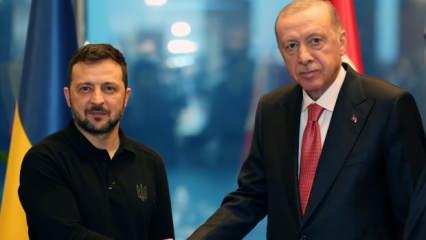 Cumhurbaşkanı Erdoğan, Zelenskiy ile görüştü