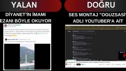 Diyanet’e yeni algı operasyonu! Ezanla alay edilen görüntüyü gerçekmiş gibi paylaştılar  