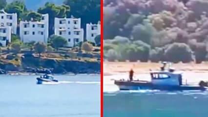 Üç günde ikinci ihlal: Yunan botu Türk kıyılarına çıktı