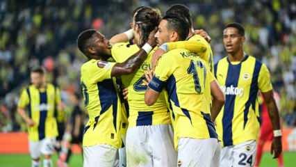 Kadıköy'de Avrupa şöleni! Fenerbahçe, Avrupa'ya galibiyetle başladı