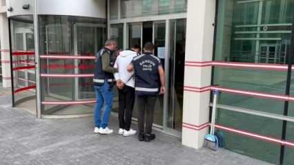 Firari hükümlü, mutfak tezgahının altında saklanırken yakalandı