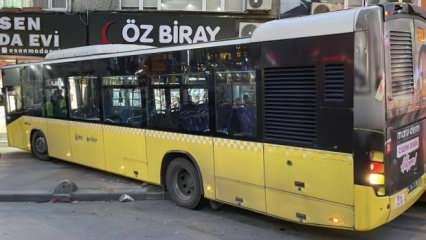 İETT otobüsü ortalığı savaş alanına çevirdi!