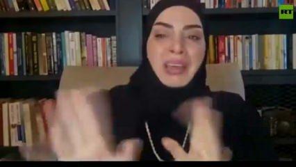 Lübnanlı gazeteci Nasrallah'ın ölümünü duyunca canlı yayında ağladı 
