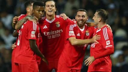 Orkun ve Kerem, Benfica'yı galibiyete taşıdı