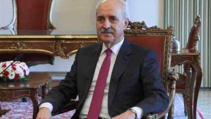TBMM Başkanı Kurtulmuş Rusya'da! Putin ile de görüşecek...