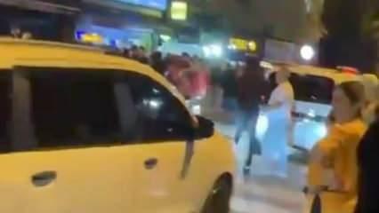 Vatandaşlar Şeyda Yılmaz'ın şehit edildiği yere karanfil bıraktı
