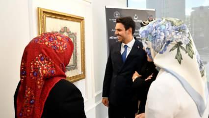 YTB, 'Fırçanın Bereketi Tezhip Sergisi'ne ev sahipliği yapıyor  