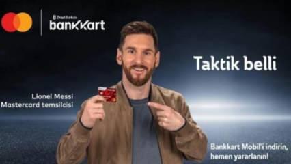 Ziraat Bankası ve Mastercard'dan ünlü futbolcu Lionel Messi'li Bankkart iş birliği