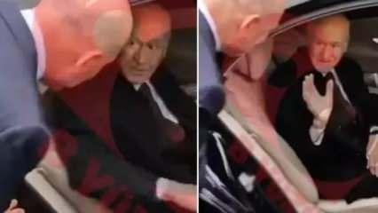 Bahçeli ile Soylu arasında samimi diyalog! Nazik bir şekilde engelledi