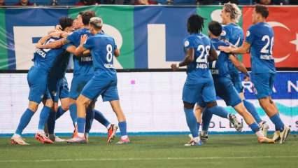 Çaykur Rizespor, 5 hafta sonra gol sevinci yaşadı