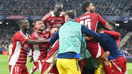 Şampiyonlar Ligi'nin s&uuml;rpriz takımı! 4 golle kazandılar