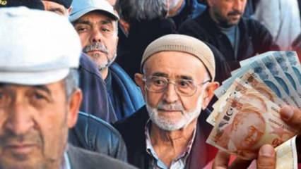  Üç aylık enflasyon farkı belli oldu! Emekliler için 3 aylık enflasyon farkı ne kadar?