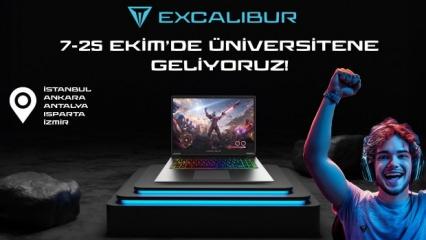 Excalibur Oyun Bilgisayarlarıyla   Kampüste Heyecan Başlıyor