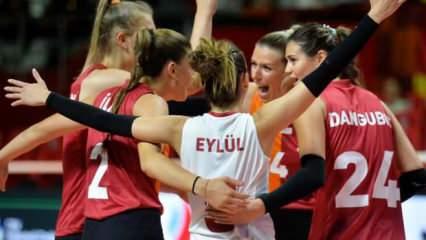 Galatasaray 7 yıl sonra Vakıfbank'ı mağlup etti