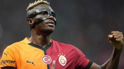 Osimhen maskesine yasak geldi! Galatasaray açıkladı