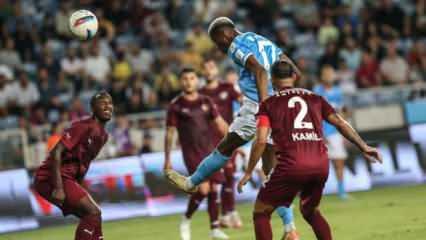 Trabzonspor, Mersin'de 2 puan bıraktı