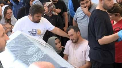  İstanbul'da öldürülen İkbal ve Ayşenur son yolculuğuna uğurlandı
