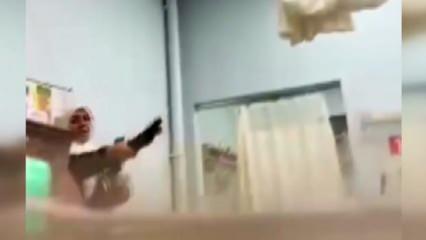 Kahramanmaraş'ta rehine krizi! Bir kadın pompalı tüfekle hastaneyi bastı!