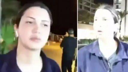 Lübnan'da canlı yayın yapan Fulya Öztürk'e müdahale