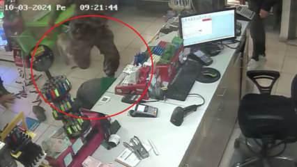 Özel harekat polisleri ile akaryakıt istasyonu çalışanı arasındaki kavga! 
