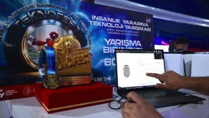 "Parmak izi" ile spor becerilerini keşfeden yazılıma TEKNOFEST'ten ödül