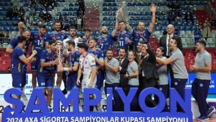 Şampiyonlar Kupası'nda şampiyon Arkas Spor!