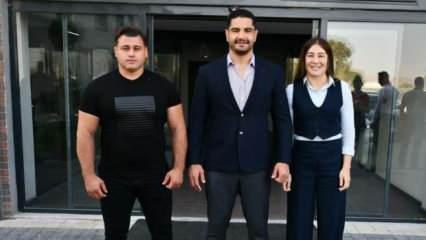 Taha Akgül, Rıza Kayaalp ve Yasemin Adar'le omuz omuza!