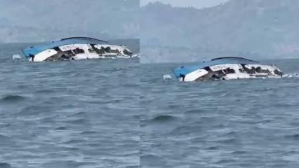 KDC'de yolcu teknesi alabora oldu: 78 ölü