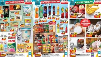 A101 12 - 18 Ekim aktüel ürünler kataloğu! Yumurta, temizleyici, bal, sucuk, gazlı içecek...