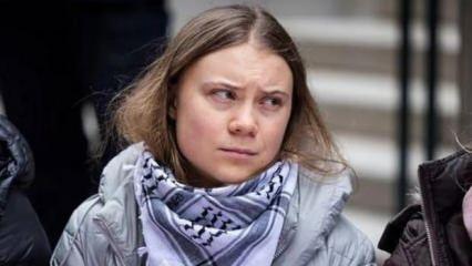 Alman polisinden Thunberg'e Filistin engeli
