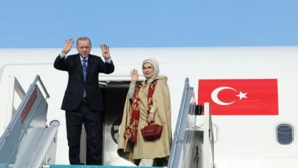 Cumhurbaşkanı Erdoğan, Arnavutluk’a gitti