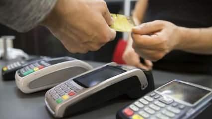 En fazla kartlı ödeme market ve AVM'lerde yapıldı